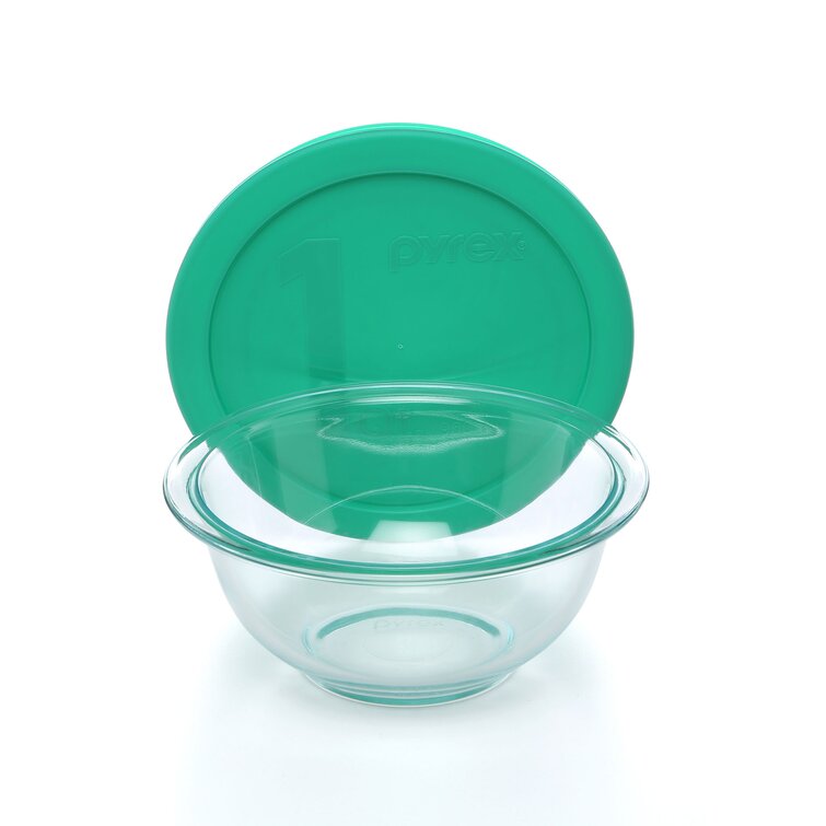 pyrex glass bowls with lids